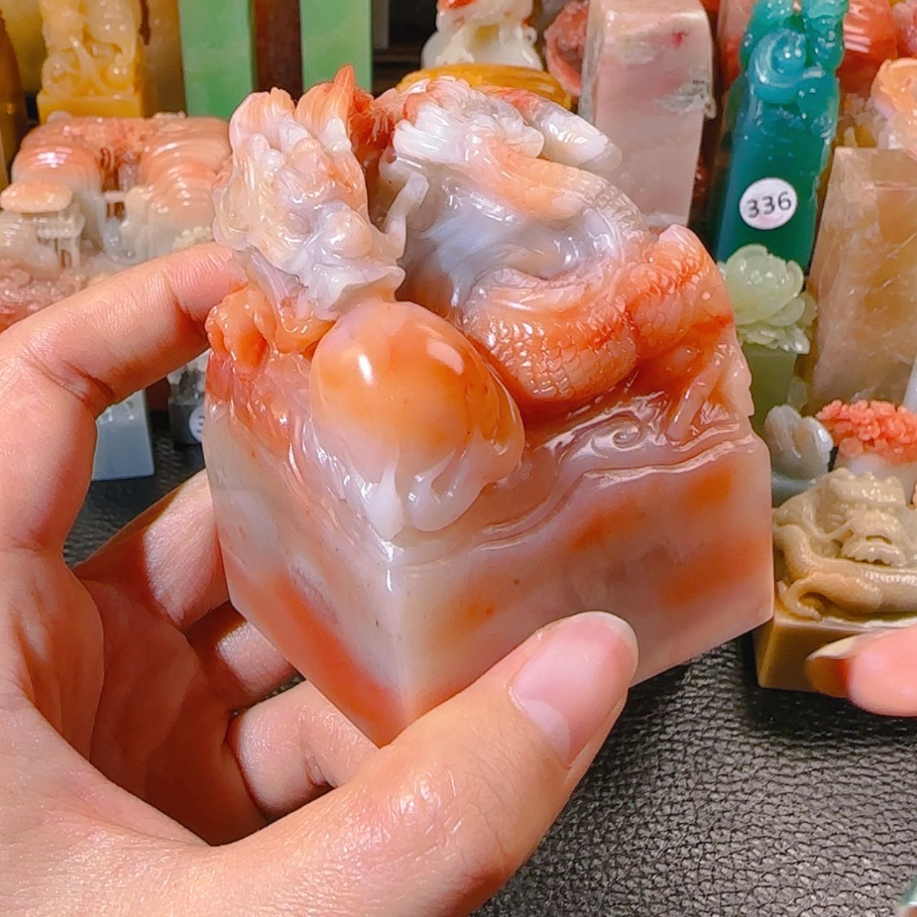 【闪购商品】寿山石印石广*驴寿山石印章