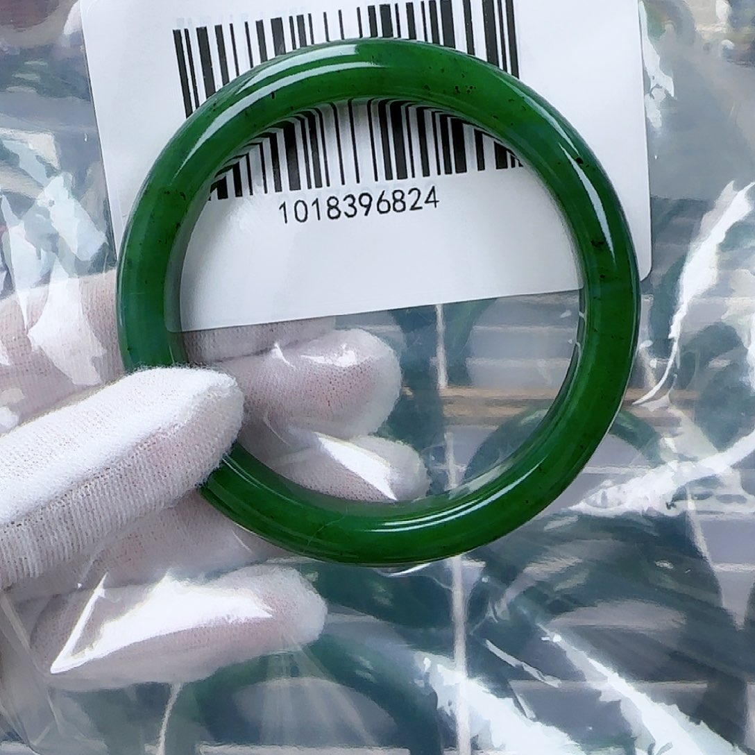 和田玉（碧玉）手镯未镶嵌59