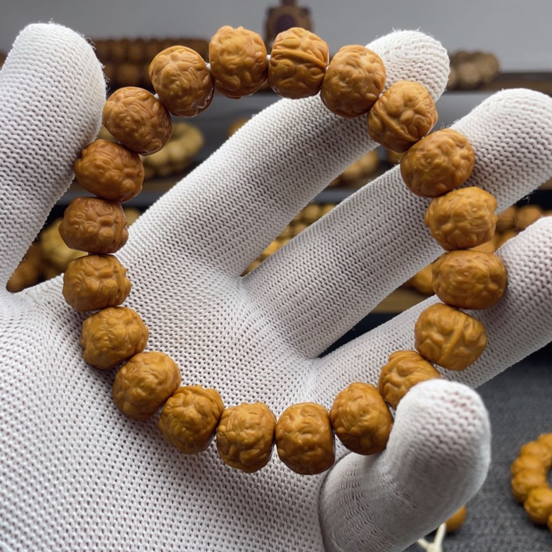 手串猴头核桃小金蟾