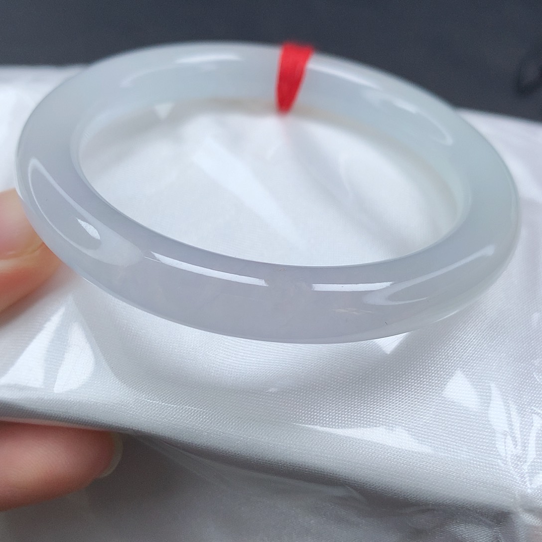 未镶嵌手镯翡翠，30号圆条