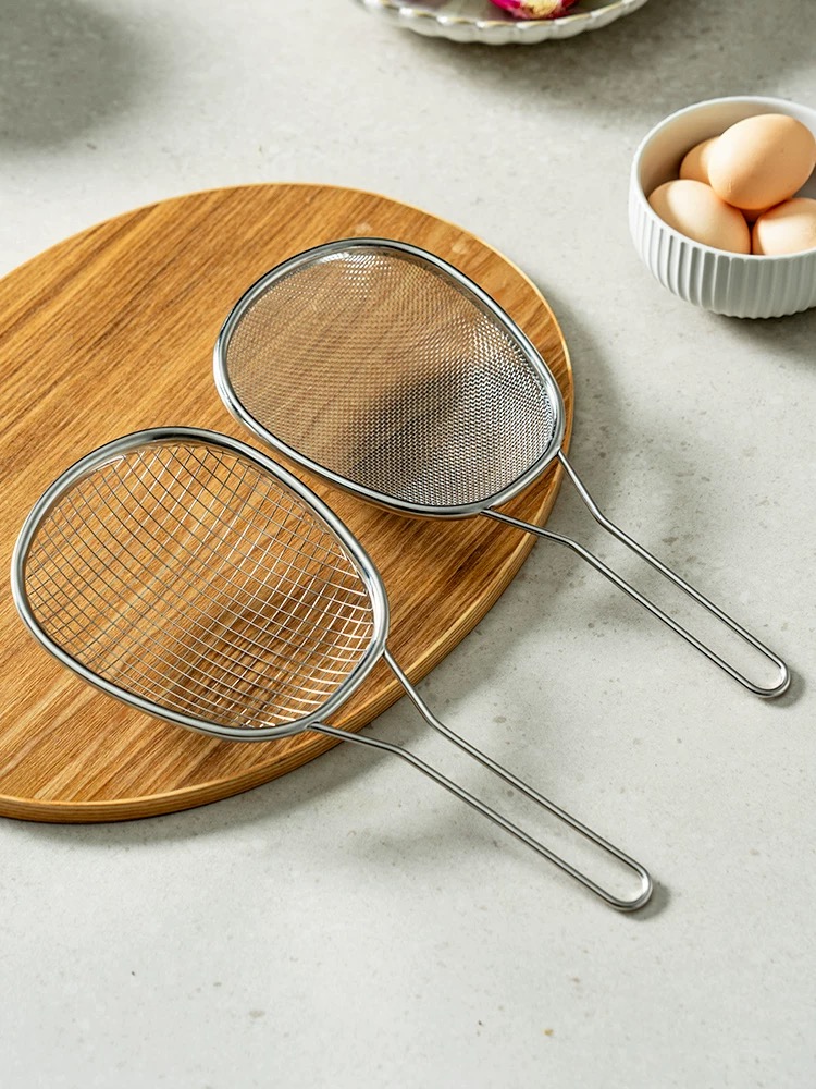 橙姐同款神器！304不锈钢漏勺厨房家用捞面勺油炸捞勺笊篱