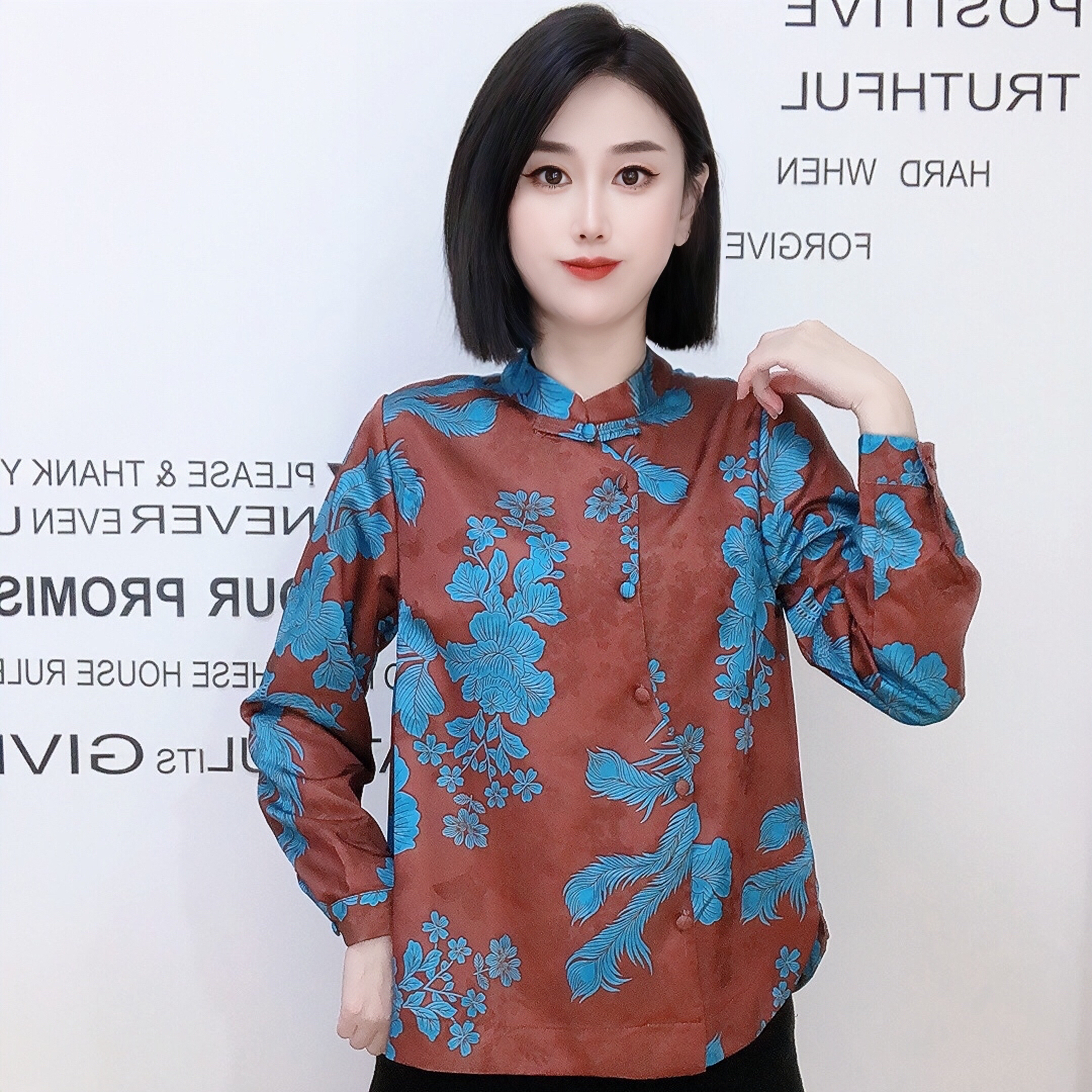 【薄款】5288新款时尚优雅衬衫