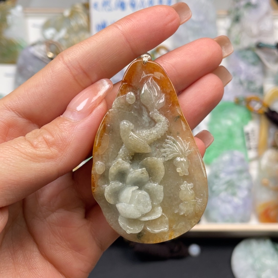 翡翠吊坠(不含链)未镶嵌