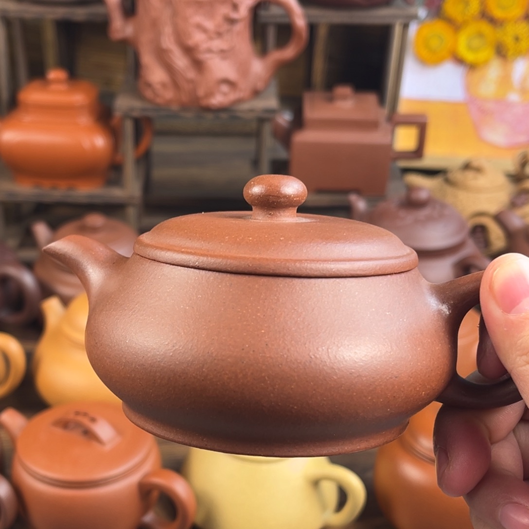 不***了茶壶紫砂手工制作工艺精湛