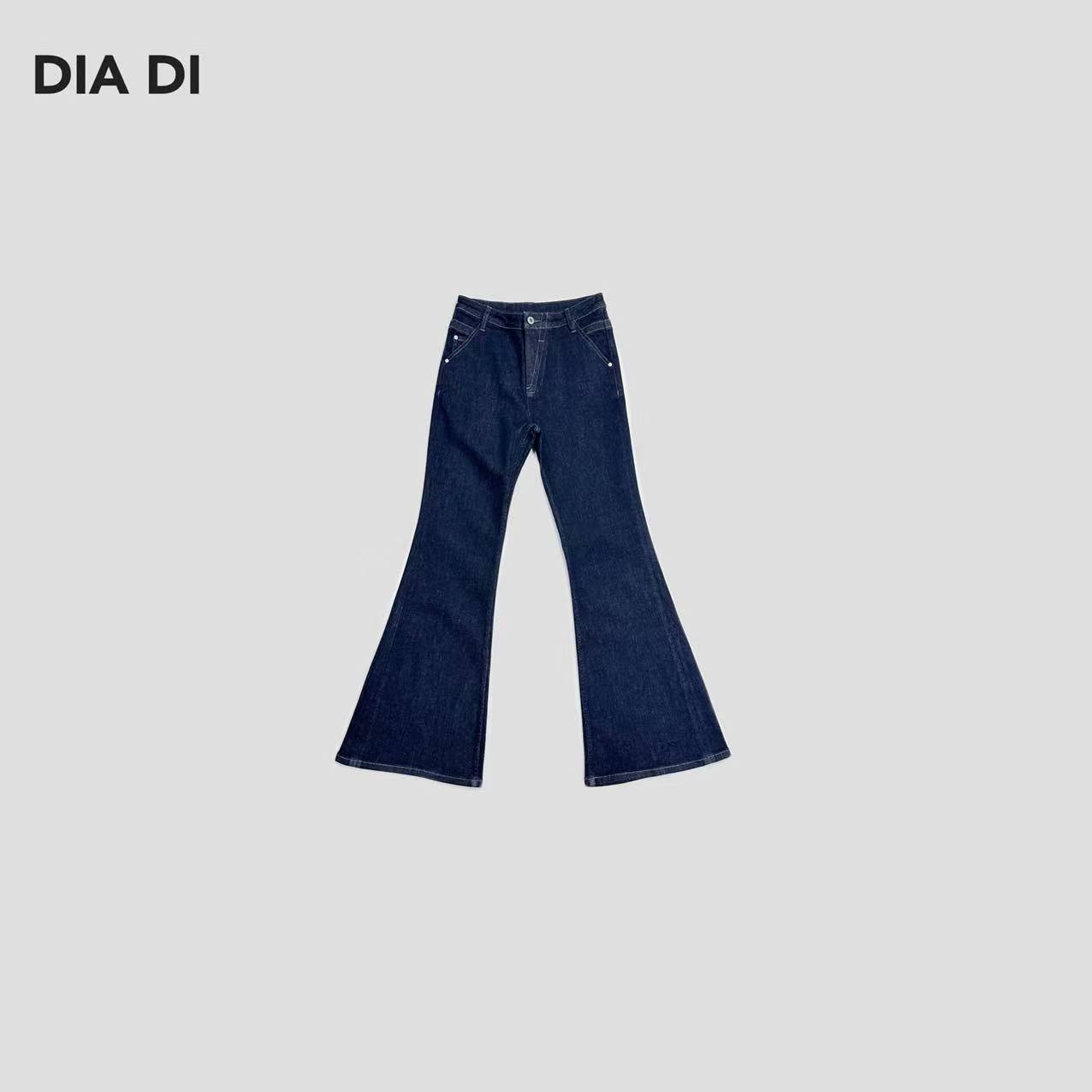 D STUDIO A1原牛喇叭牛仔裤 D1779