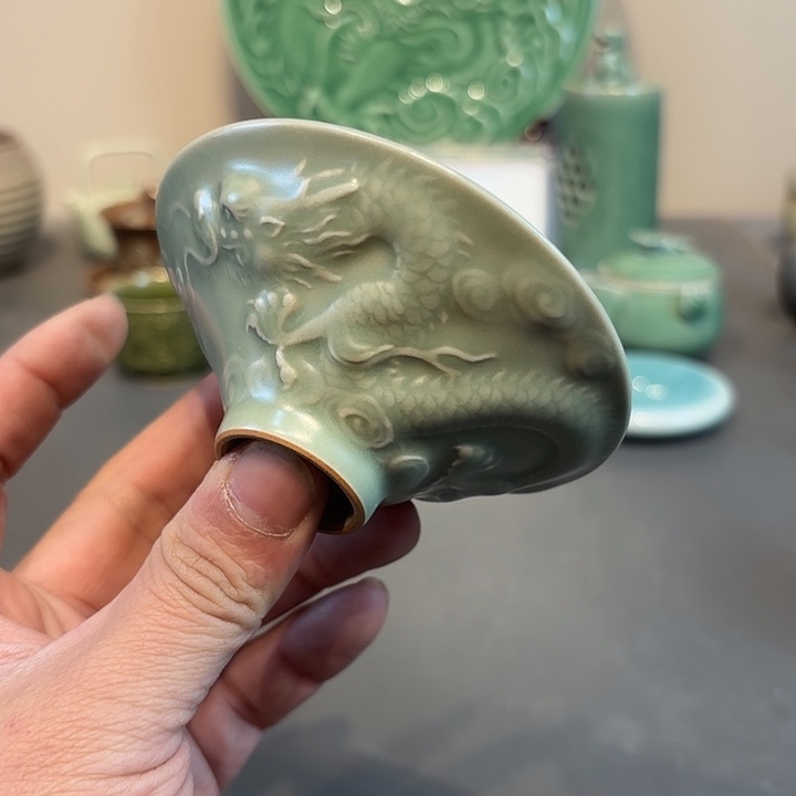 瓷片龙泉青瓷福利青瓷