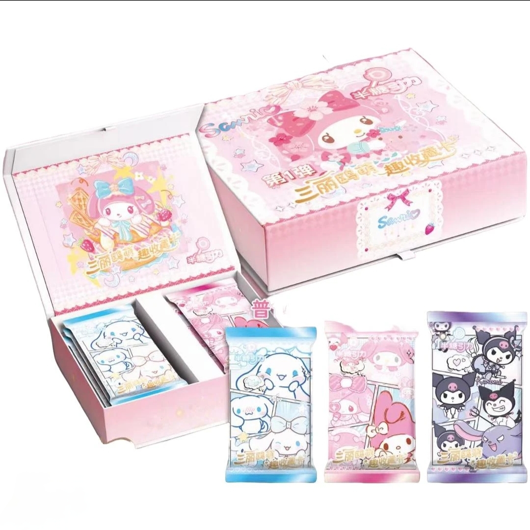 【半糖引力】三丽鸥系列 萌趣收藏卡 收藏卡牌 潮玩盲盒 国卡二创