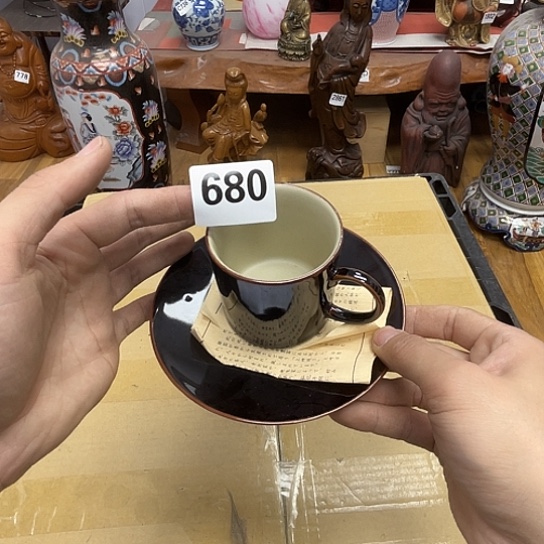 瓷片摆件工艺品瓷器摆件777 