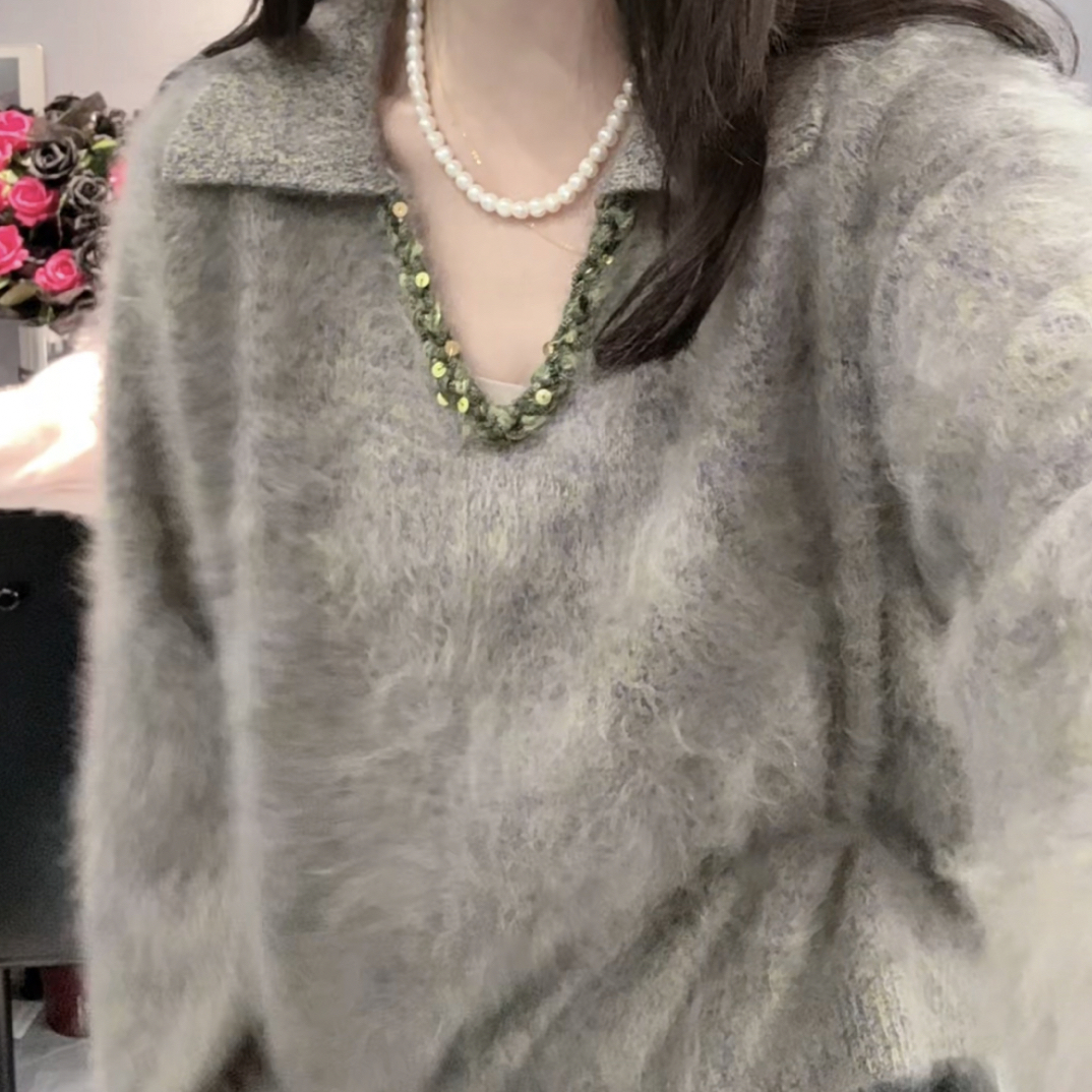 欧韩秋冬毛衣开衫上衣G（不可机洗）