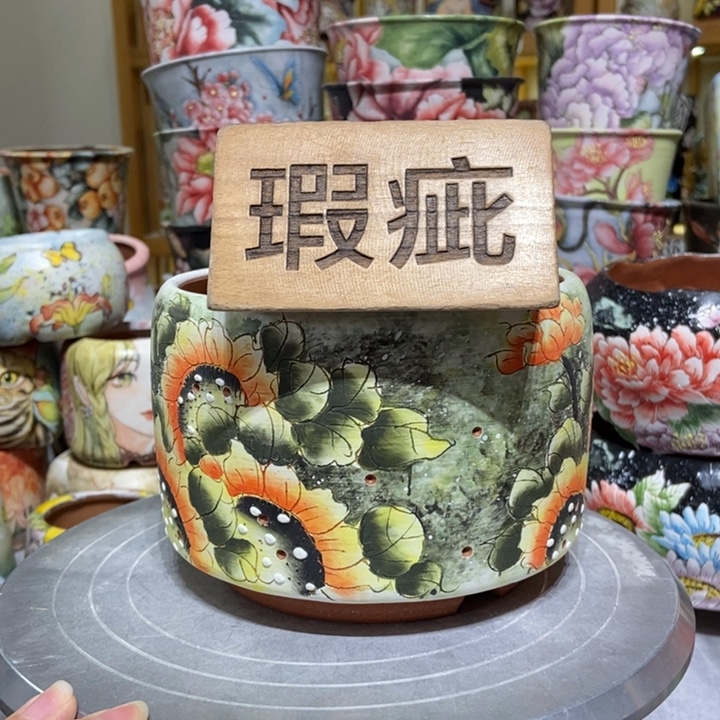 景德镇艺术手绘作品