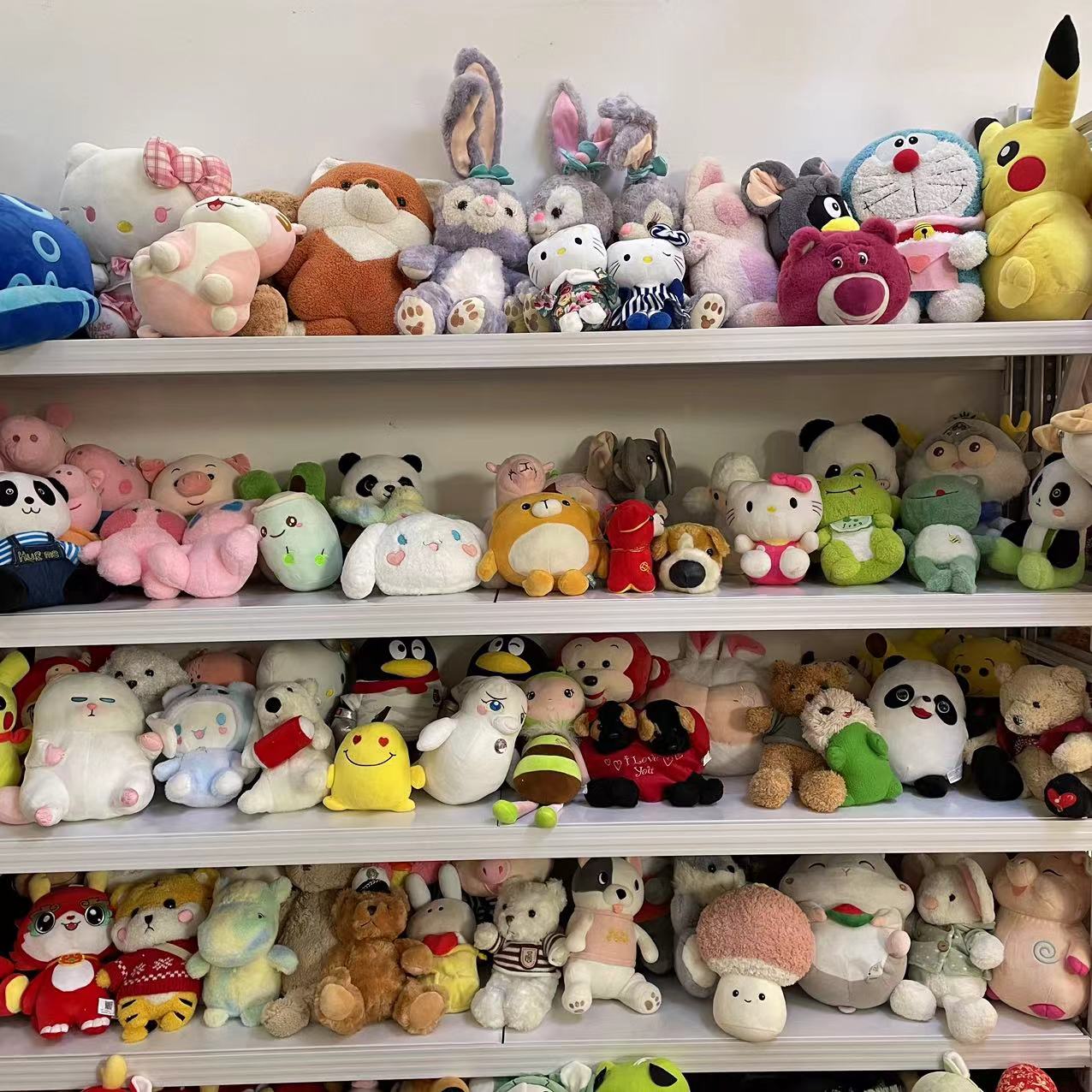 布娃娃毛绒玩具婚庆抛洒摆摊玩具套圈玩具公仔抓娃娃毛绒玩具