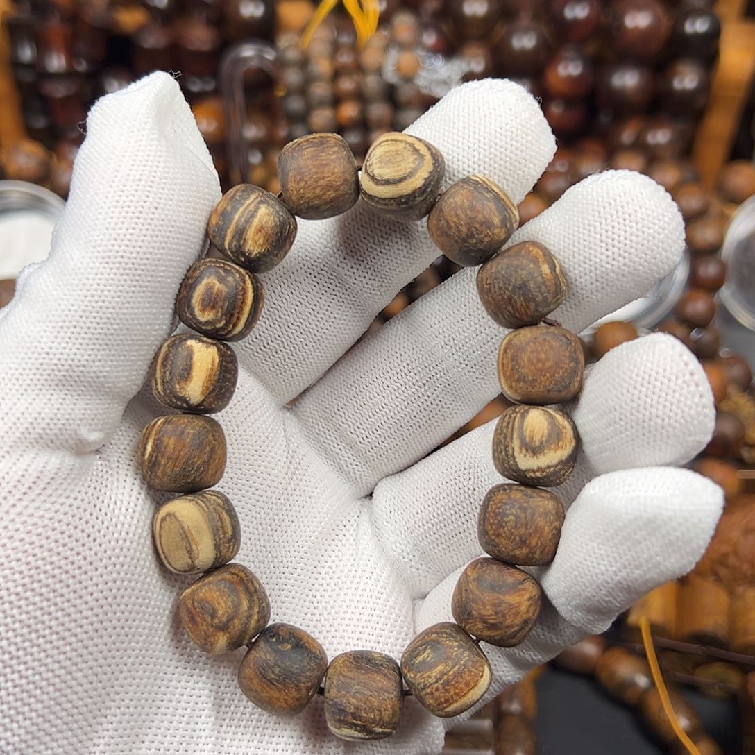 贡木1213老型虎皮手串定制福利