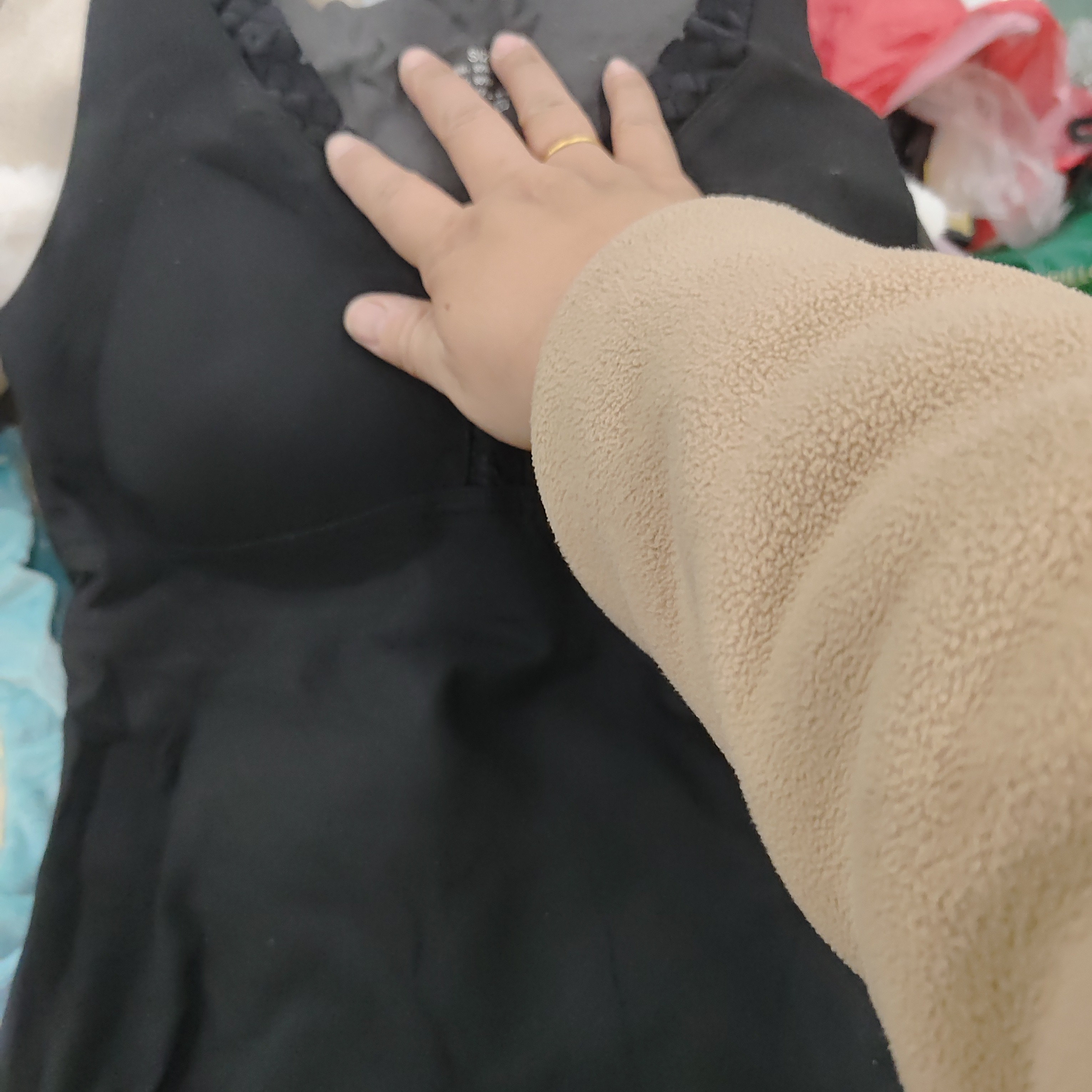 良玉推荐加绒加厚保暖背心