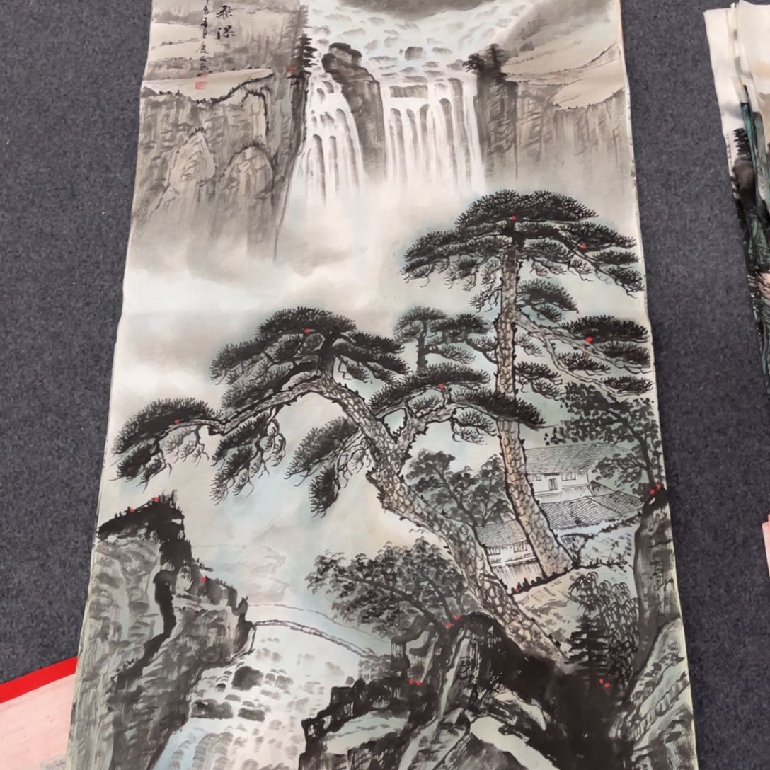 国画处理作品看好再拍哦