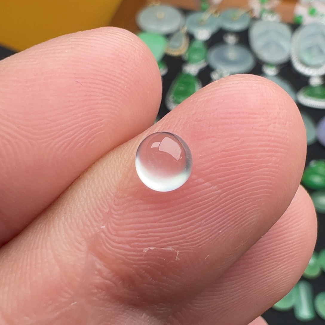 翡翠颈饰未镶嵌T****e蛋面5.1