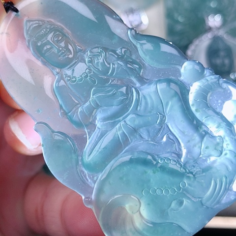 【闪购商品】翡翠颈饰未镶嵌天然翡翠