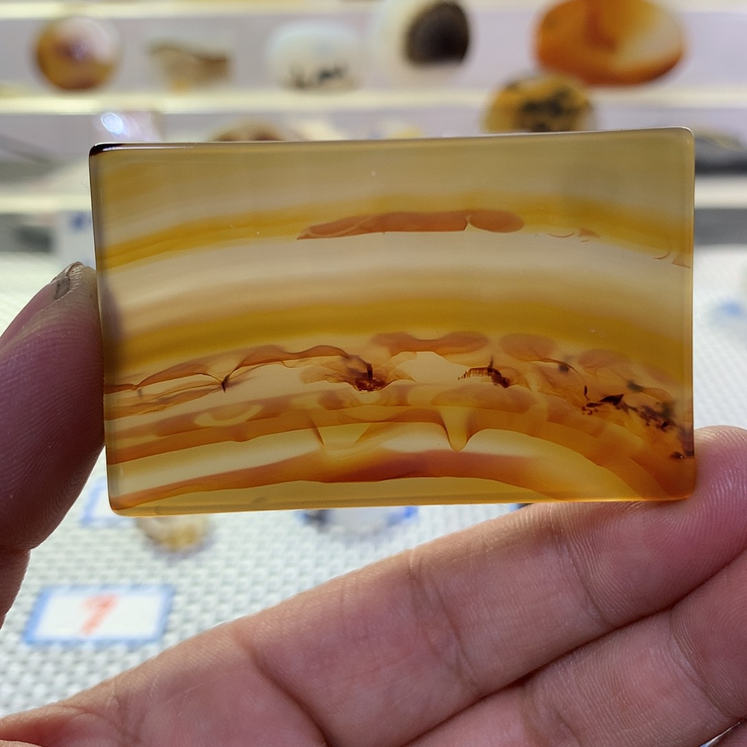 玛瑙/玉髓吊坠(不含链)未镶嵌