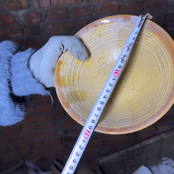 虎皮斗力陶瓷碗碗碗2只