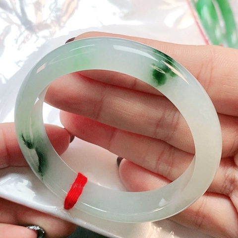 未镶嵌手镯翡翠正圈0008