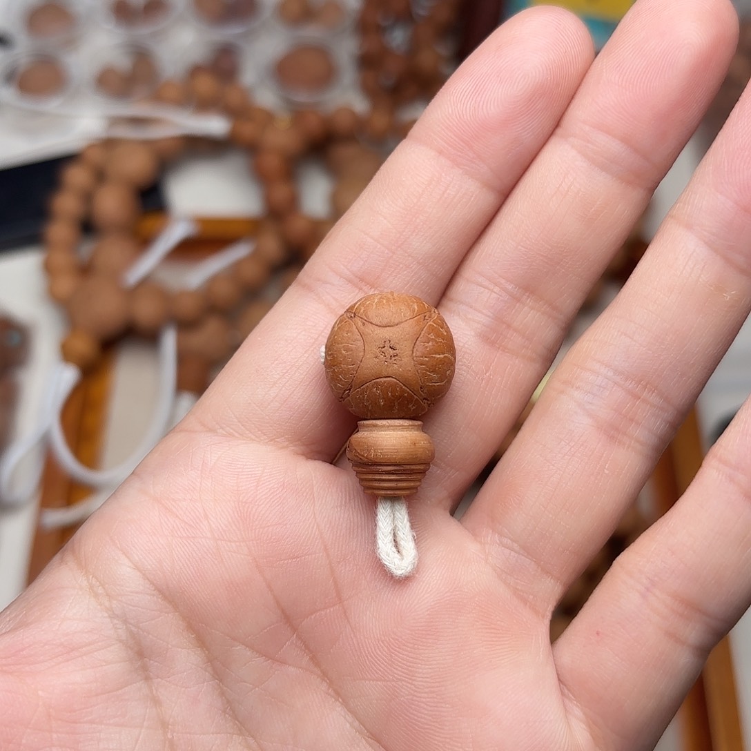 凤眼菩提手串麒麟三通17×12.7