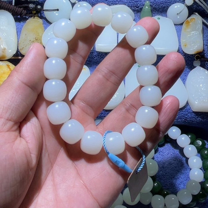 和田玉颈饰未镶嵌天**瑄