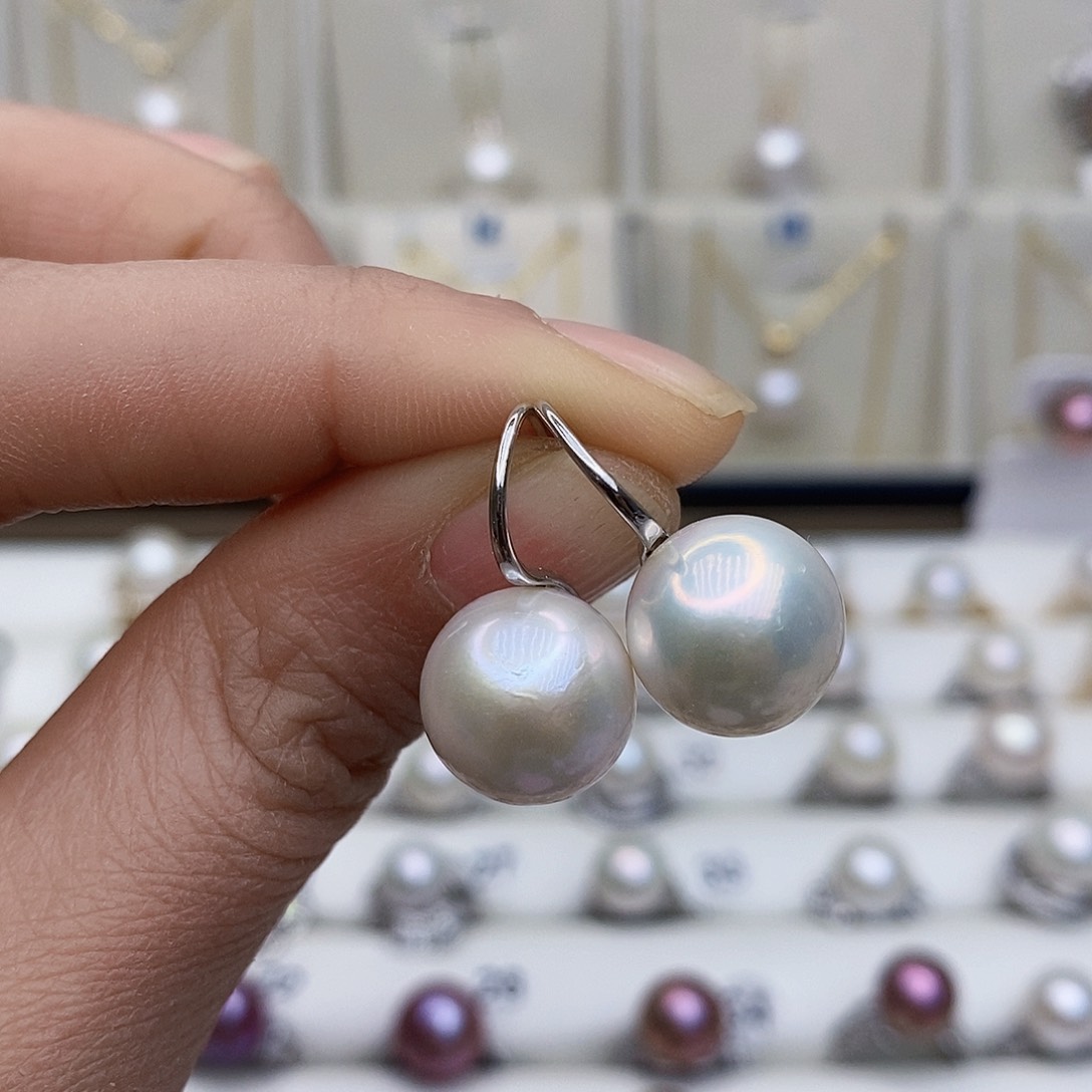 淡水珍珠颈饰银S925镶嵌