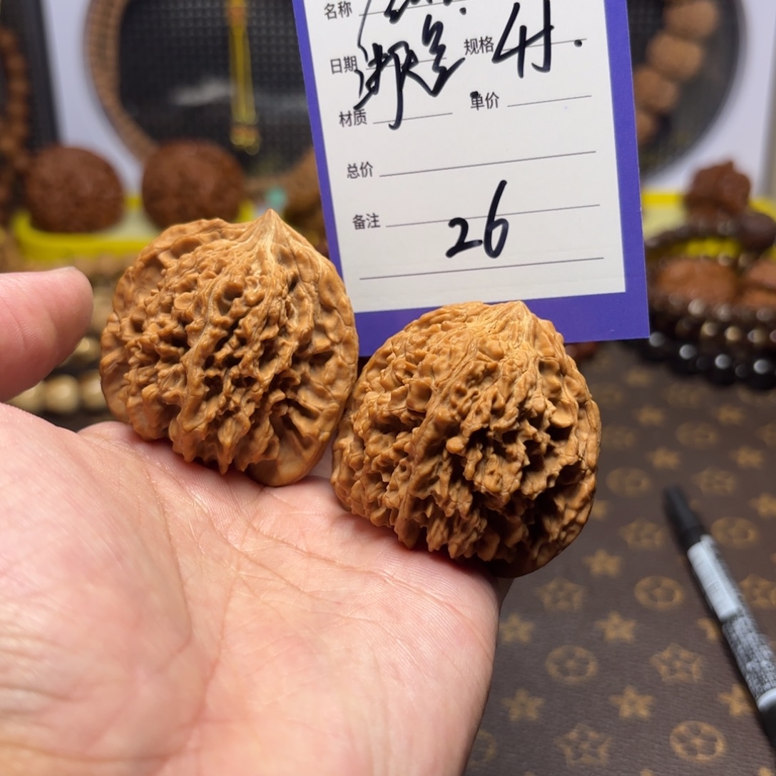 文玩核桃把件全品满天星26