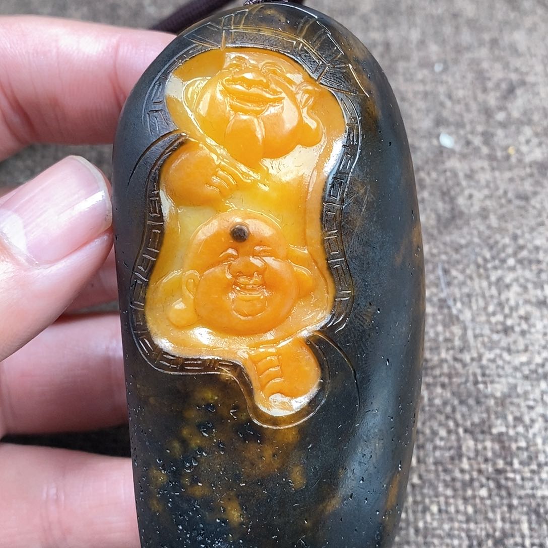 和田玉挂件未镶嵌