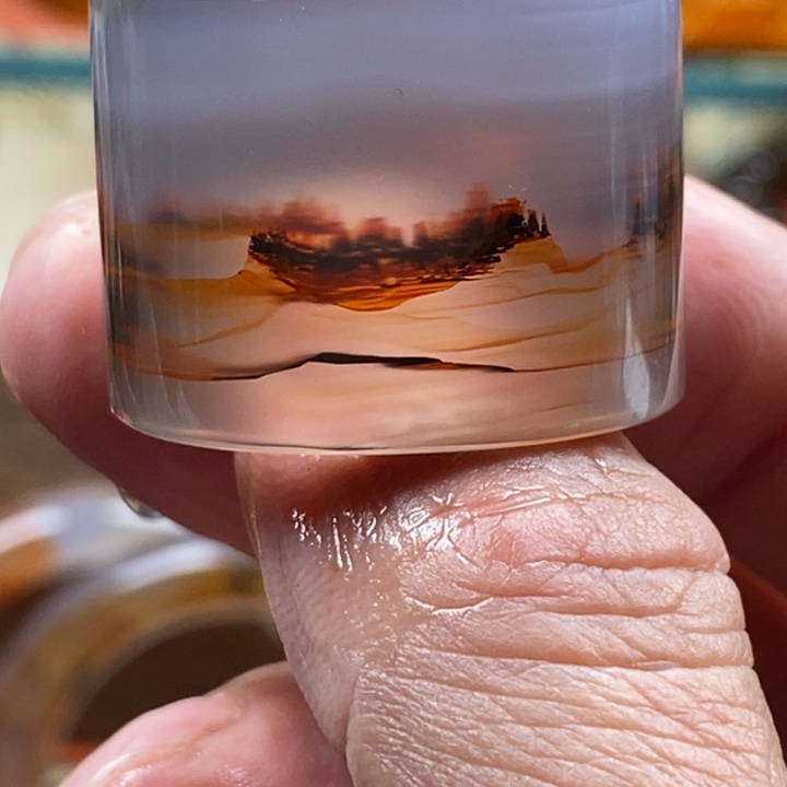 陈***望玛瑙/玉髓未镶嵌戒指