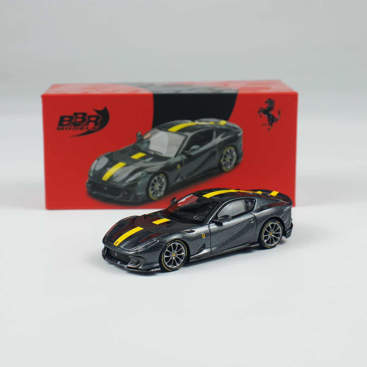 BBR车模 1:64 合金 法拉利 812C小比例汽车模型收藏合金小车