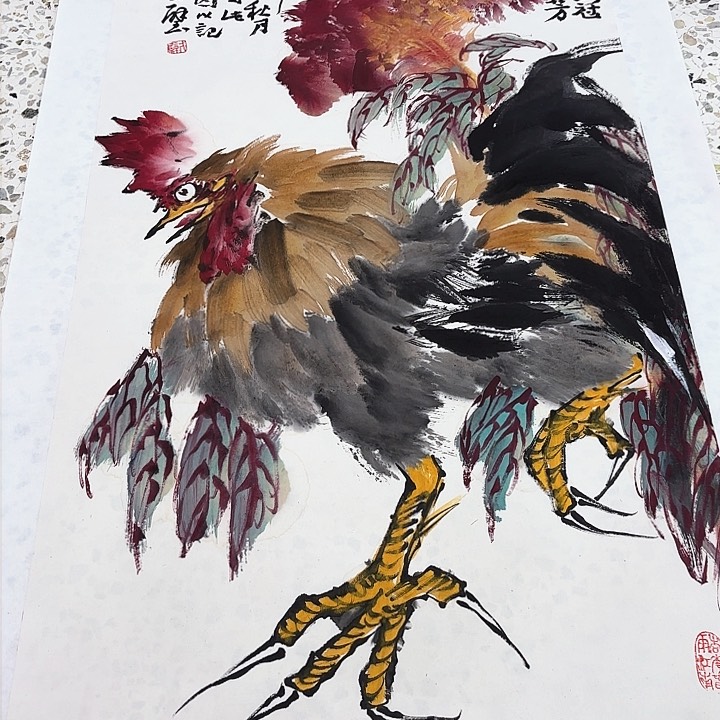 国画戈炳南老先生非卖品