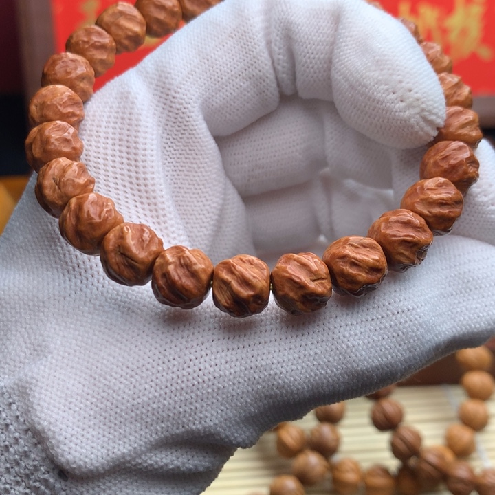 小***子桃核吊坠龙纹桃核熔岩无相