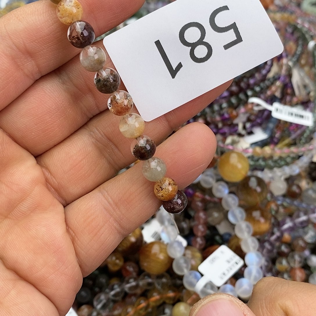 水晶未镶嵌手链手链