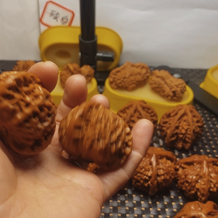 核桃手串/手链我**，工艺