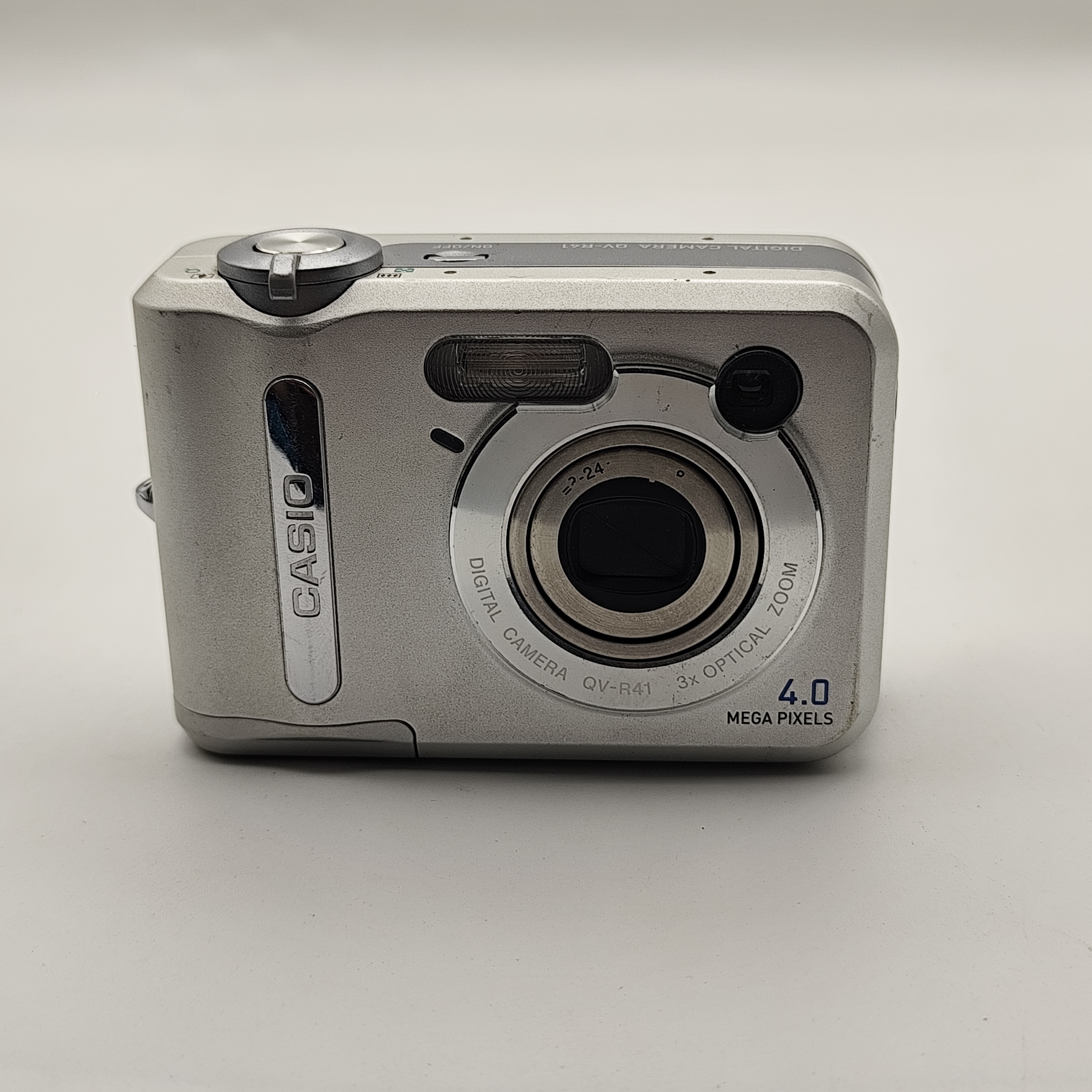 9新 Casio/卡西欧 冷白摄影ccd相机卡西欧qvr41全好配件齐全CCD