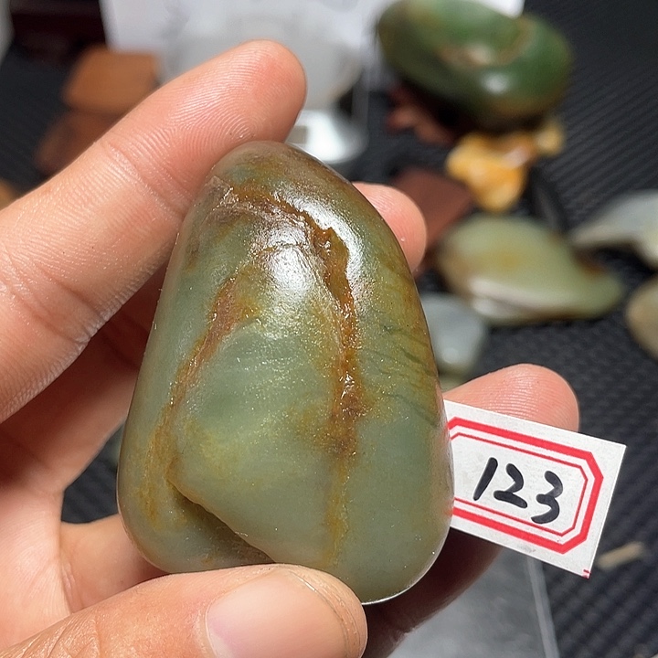 未镶嵌和田玉挂件123