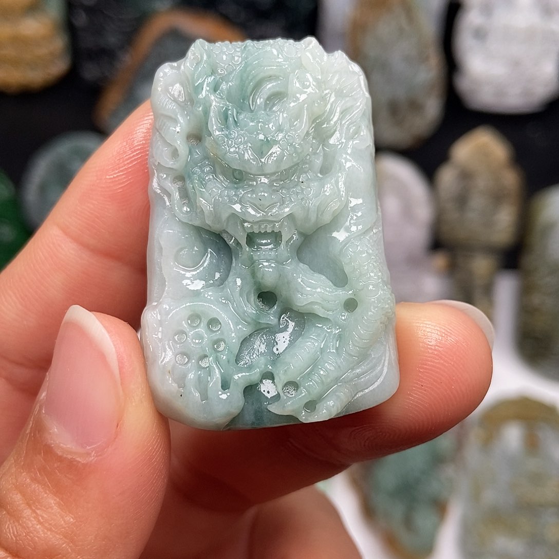 定制翡翠未镶嵌天然缅甸翡翠A货毛货抛光定制