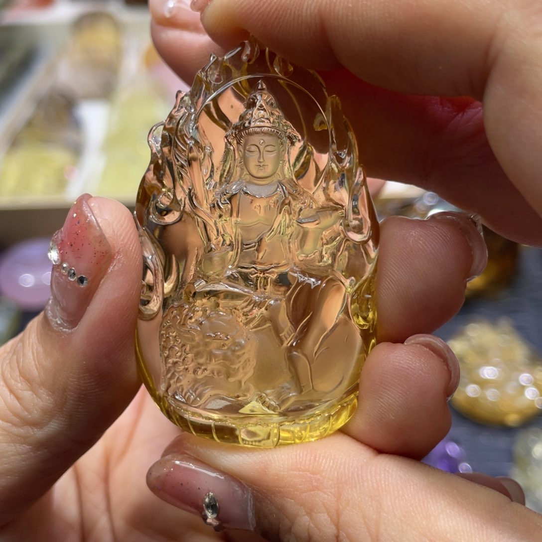 水晶颈饰未镶嵌定制