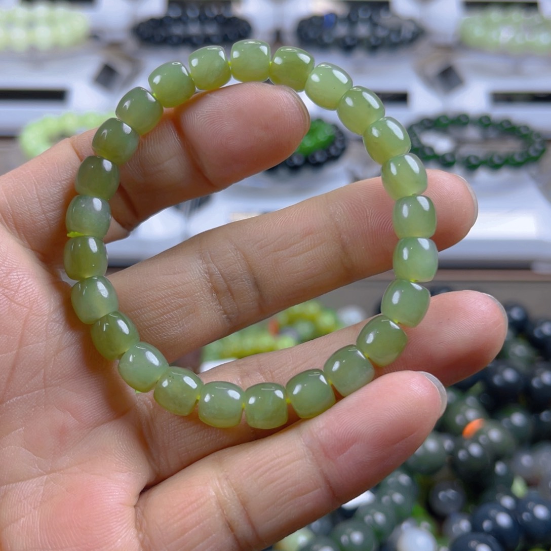 和田玉手链未镶嵌