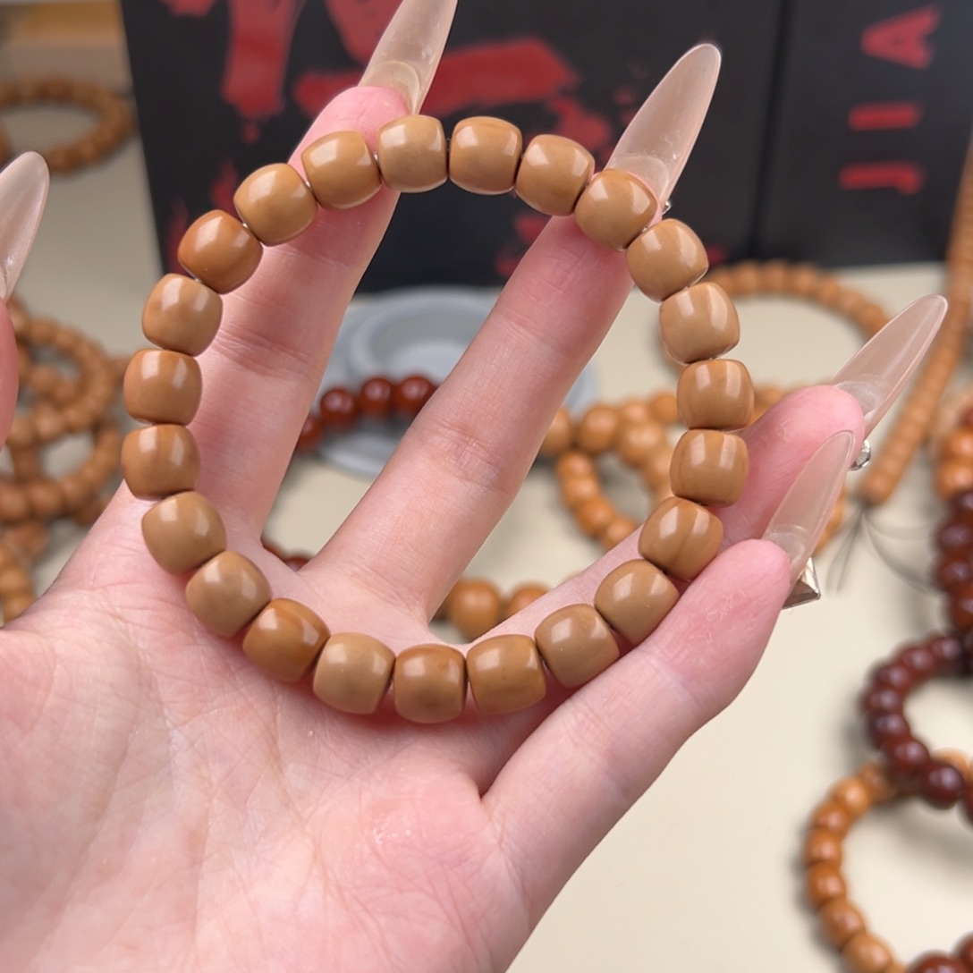 猴头核桃手串北**潇全品精工直切自然走色9小