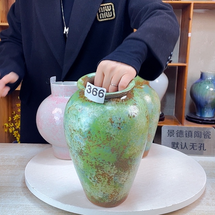 摆件兰**质366 景德镇陶瓷艺术精品