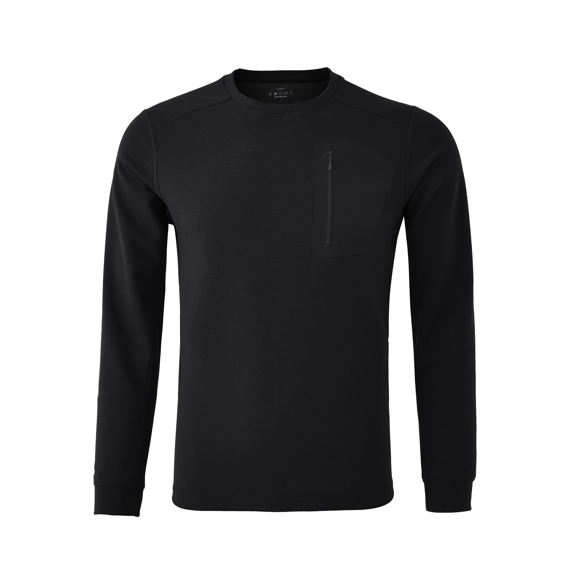 柜1600+飞禽系列！春季压胶户外轻量透气吸汗圆领长袖弹力套头衫