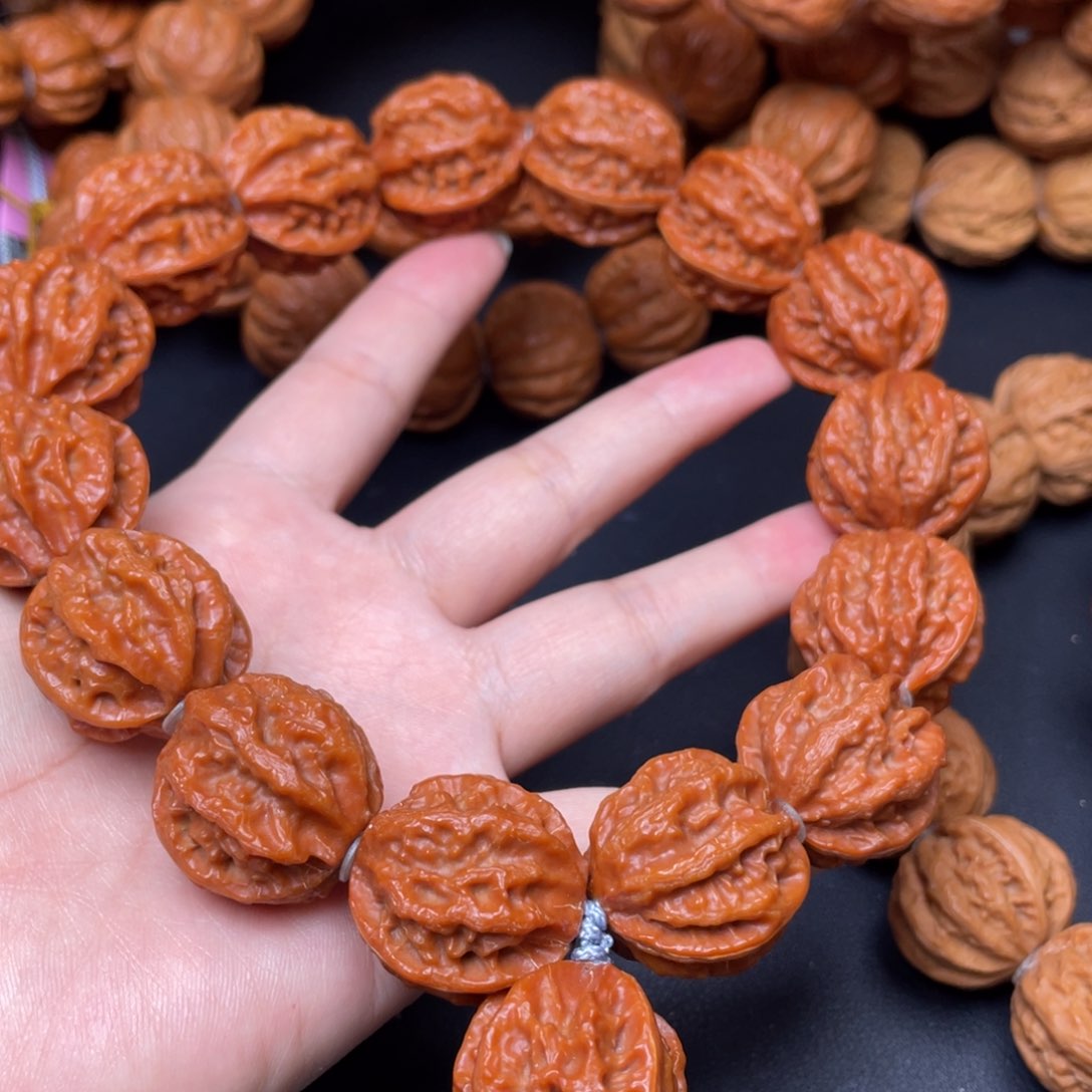 文玩核桃手串沐*龙脊八棱手持