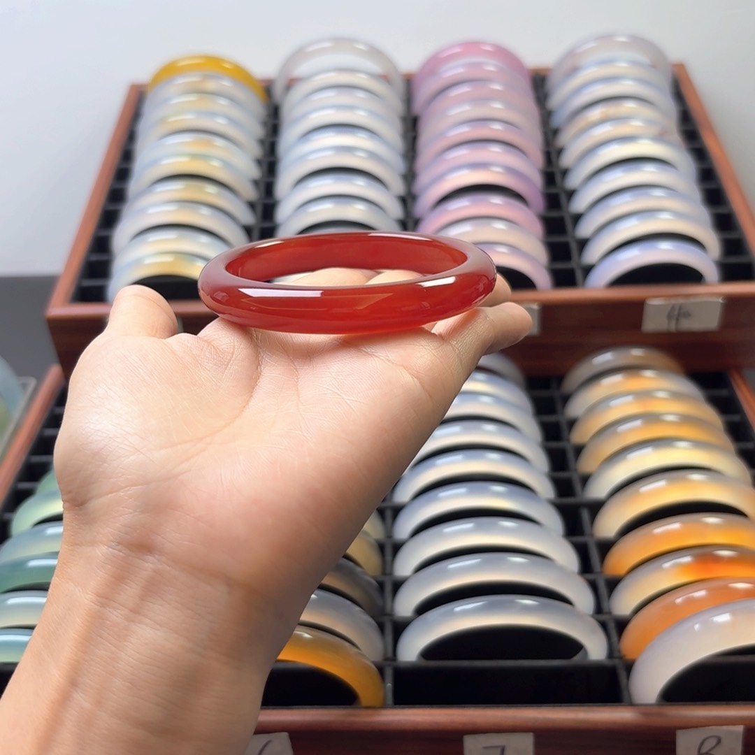 手镯玛瑙/玉髓未镶嵌涵*宝3