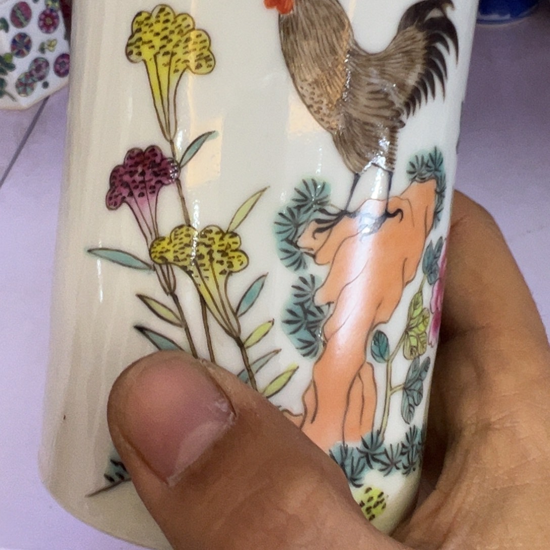 巴***尔瓷片瓷器摆件、茶室雅器