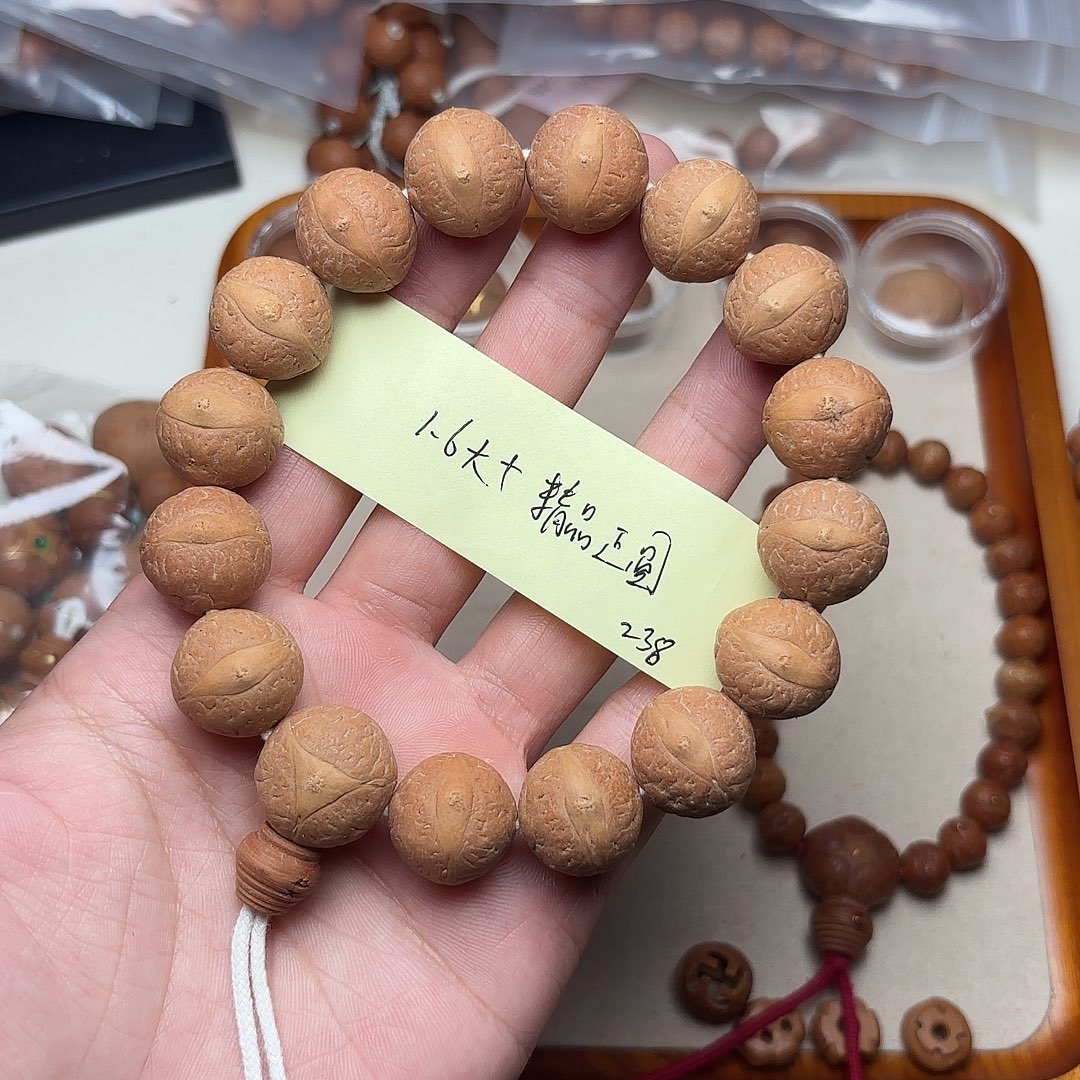 手串凤眼菩提精品正圆铁籽16大+福利