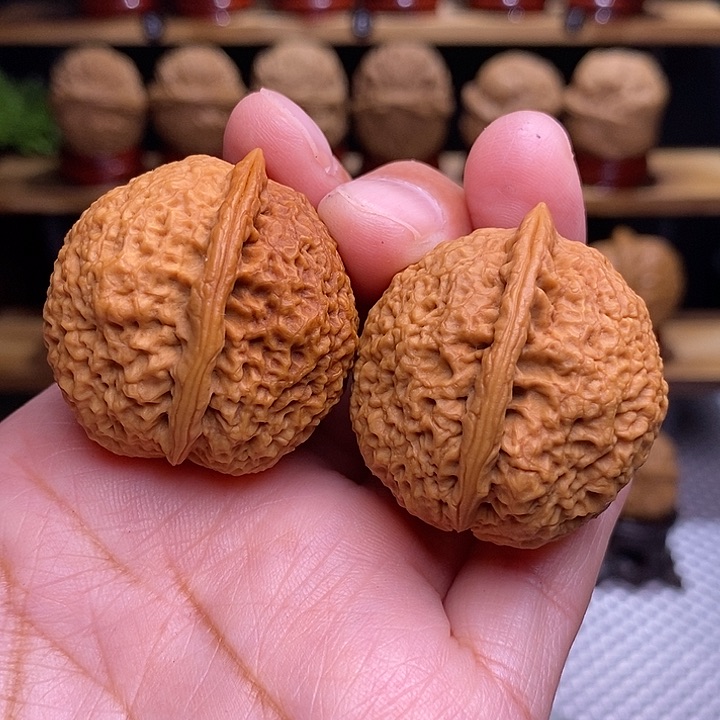 文玩核桃吊坠一道筋23