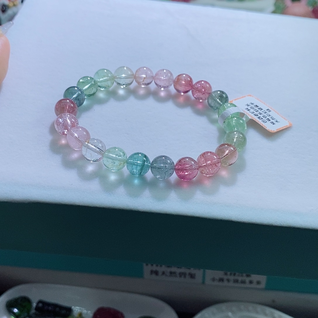 手链未镶嵌碧玺8.6mm左右