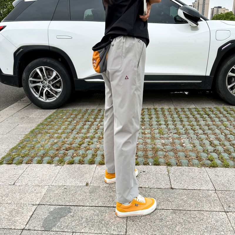 新款锥形工装长裤春秋季速干中性风吸汗男女同款轻薄夏季休闲裤