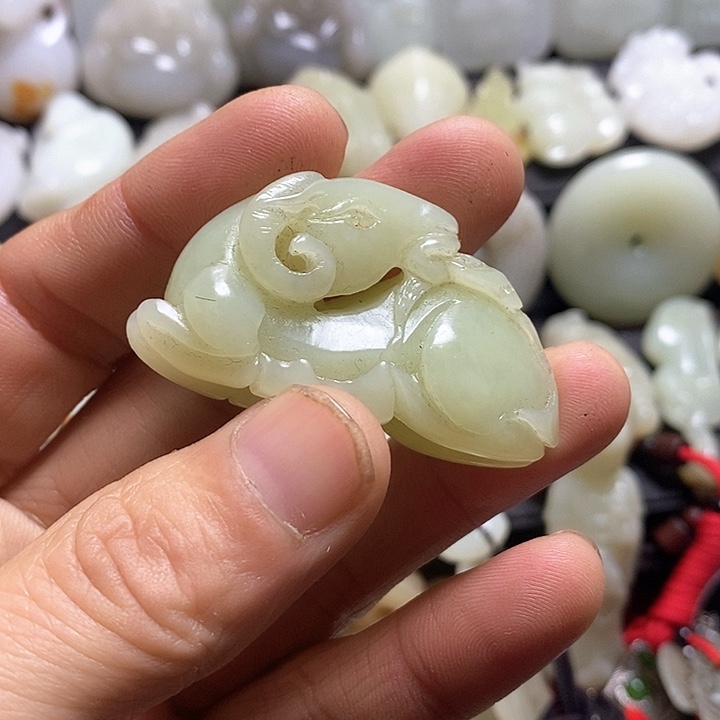 和田玉挂件未镶嵌潇*哥